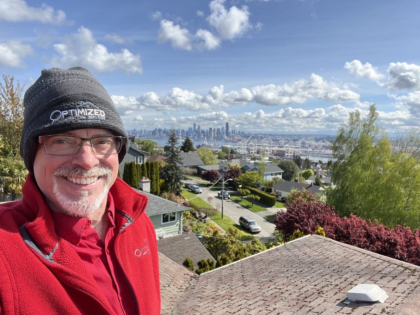 Bryan Mize conducting a home inspection in Edmonds WA