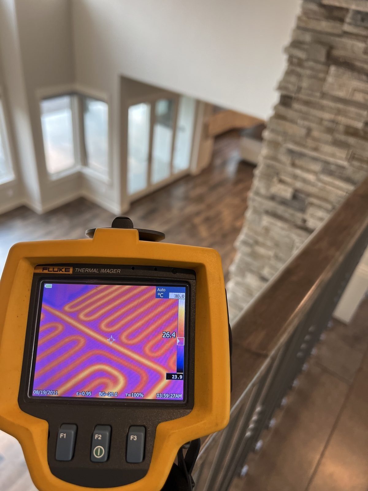 Thermal imaging inspection